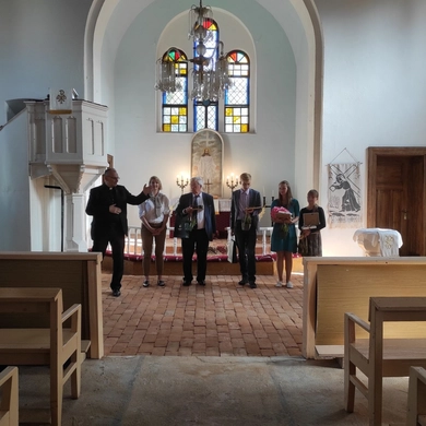 Lauksargių evangelikų liuteronų bažnyčioje vėl skamba vargonai 