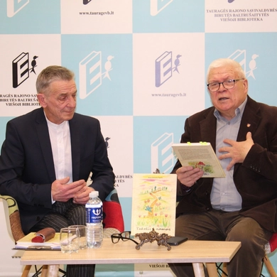 Mažiesiems skaitytojams – dar viena poeto knyga