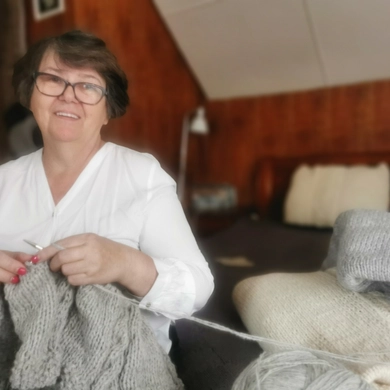 Mezgėja Adelė Jasienė: „Mezgimas – geriausias vaistas nuo depresijos“