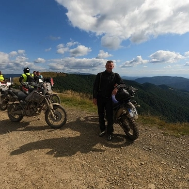 Motociklu į kalnus
