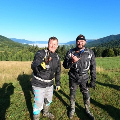 Motociklu į kalnus