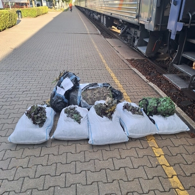 Muitininkai traukiniuose iš Kaliningrado į Maskvą aptiko ir sulaikė pabūklų maskavimo tinklus
