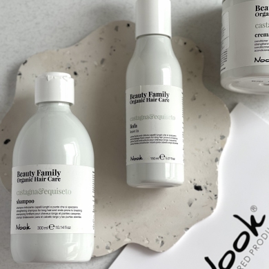 Nook Beauty Family – rūpestingos ir tausojančios plaukų priežiūros priemonės visai šeimai