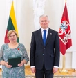 Ordino „Už nuopelnus Lietuvai“ medaliu apdovanota ir tauragiškė Pranciška Ramanauskienė