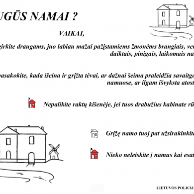 Pareigūnai ragina mokyti vaikus neatkreipti ilgapirščių dėmesio