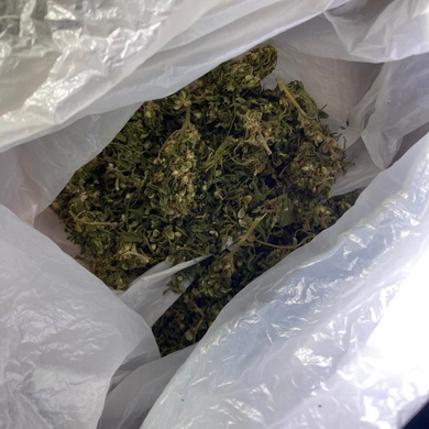 Pareigūnų sustabdytame automobilyje rasta kanapių