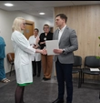 Pasveikinti Tauragės rajono medicinos darbuotojai