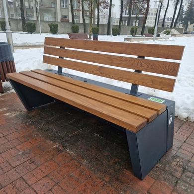 Pilies aikštėje – išmanusis suoliukas