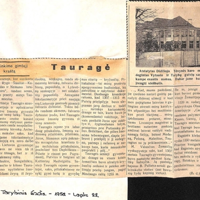 Pranas Šebeda – Tauragės kraštotyros pradininkas