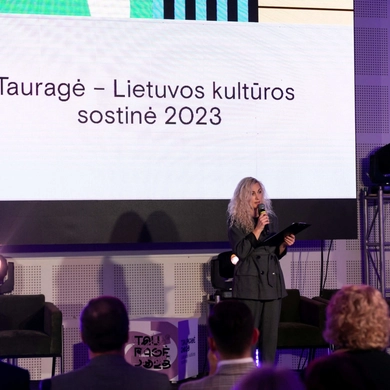 Pristatyta „Tauragė – Lietuvos kultūros sostinė 2023“ koncepcija