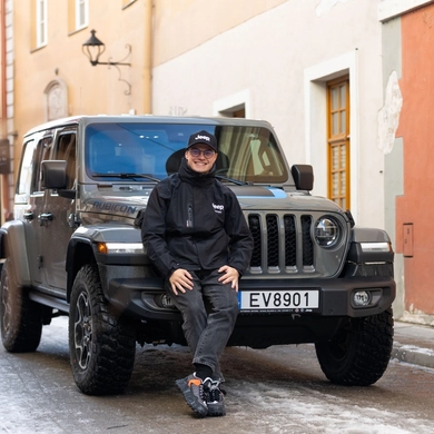 Rokas Baciuška tapo „Jeep“ ambasadoriumi