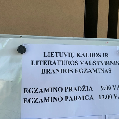 Šiandien prasideda brandos egzaminų sesija: abiturientai l