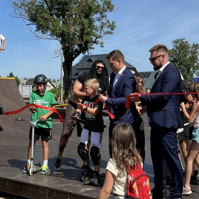 Skate parkas atidarytas: įspūdį paliko ir profesionalams