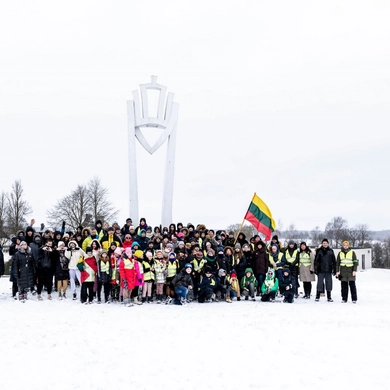 Skaudviliškiai sukvietė į žygį, skirtą Kovo 11-ajai paminėti