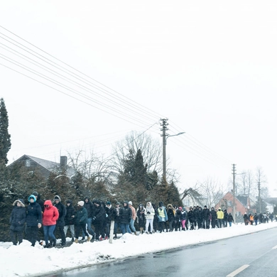 Skaudviliškiai sukvietė į žygį, skirtą Kovo 11-ajai paminėti