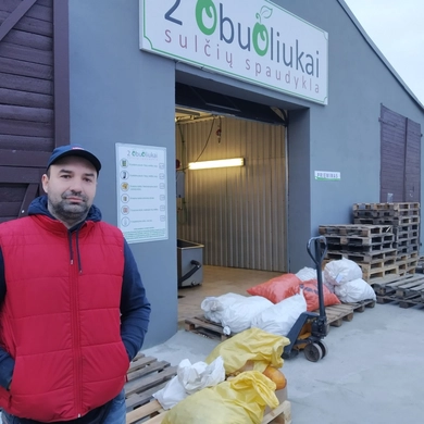Sulčių spaudimo sezonas: piko tikimasi spalį