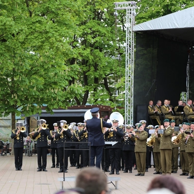 Šventė, dovanojusi unikalų reginį ir priminusi karinių orkestrų ištakas