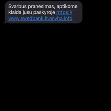 „Swedbank“ įspėja: sukčiai vėl siaučia – siunčia
