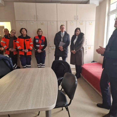 Tauragėje – sveikatos ministro vizitas