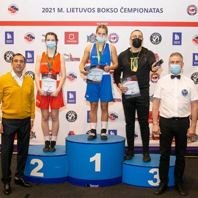 Tauragės boksininkė – šalies čempionė