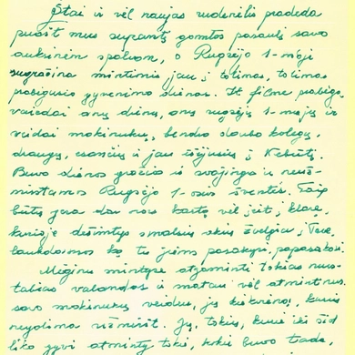 Tauragės krašto šviesuolis, Mokytojas Bronius Šimkevičius