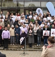 Tauragės kultūros bendruomenės įspėjamasis protestas Tauragėje