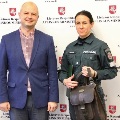 Tauragės pareigūnams įteiktos padėkos