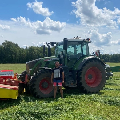 Tauragės rajone – rekordiniai žolės kiekiai