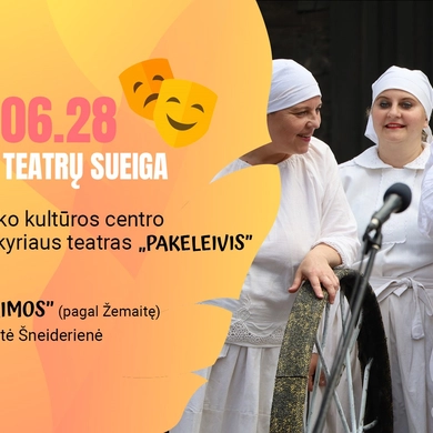 Teatras po atviru dangumi – tarp Baublių ir ąžuolų