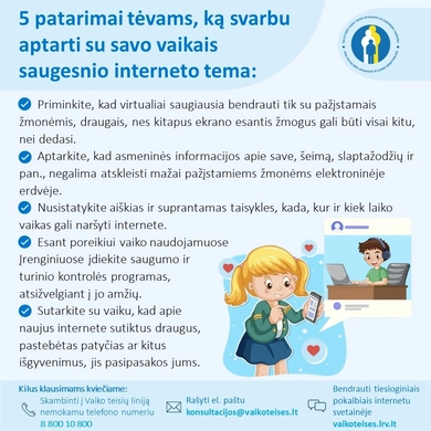 Tėvams svarbu būti atidiems: socialiniuose tinkluose kuria