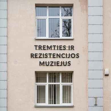 Tremties ir rezistencijos muziejus nuo šiol – su iškaba
