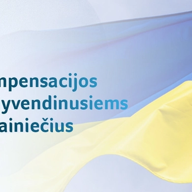 Ukrainiečius priėmusiems gyventojams ir verslui – trečdalis milijono eurų kompensacijų