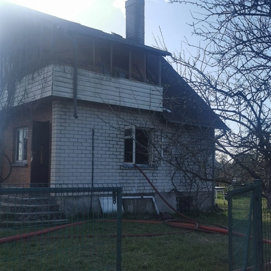 Vakar Joniškės kaime degė sodo namelis