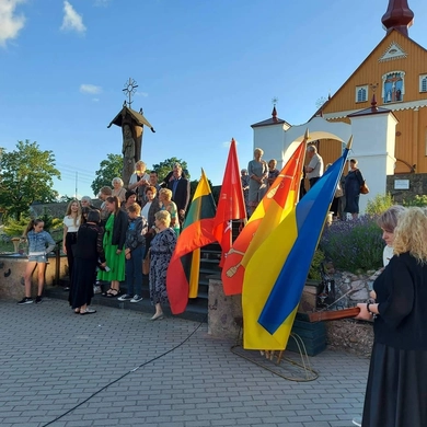 Valstybės dieną „Tautiška giesmė“ Tauragėje skambėjo keturioliktą kartą