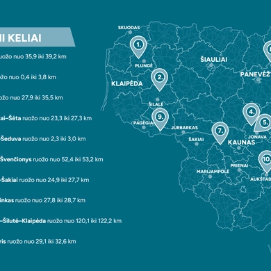 „Via Lietuva“: iki rugsėjo vidurio bus atnaujinta bevei
