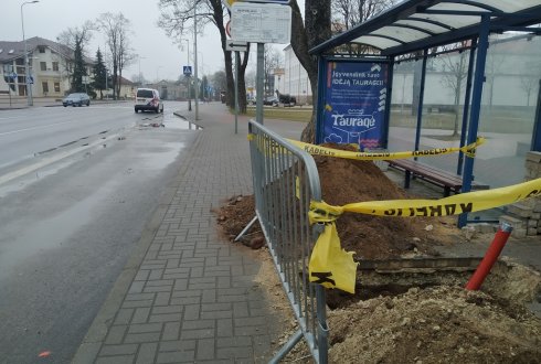 autobusų stotelė