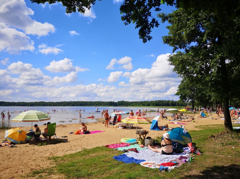 Draudenių ežeras traukia lankytojus iš visos Lietuvos