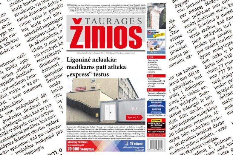 Ligoninė nelaukia: medikams pati atlieka „express“ testus