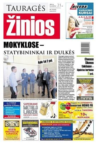 Naujausiame „Tauragės žinių“ numeryje kviečiame skaityti