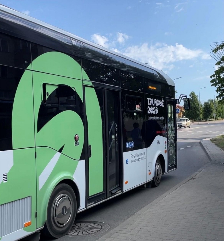 Tauragės istorijos pažinimo kelionė prasideda viešajame transporte