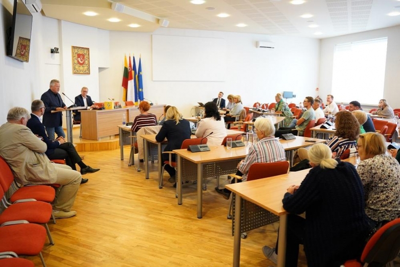 Tauragės rajono savivaldybėje lankėsi LR Žemės ūkio ministras